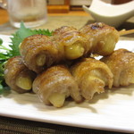 笑福 - 豚バラにんにく巻！