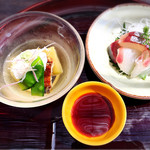 鍋と旬菜と京料理 花柳 - お刺身