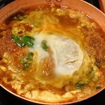 大阪うどん きらく - カレーカツ玉