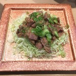 三代目 まる天 - 宮城 気仙沼ホルモン炒め 味噌味