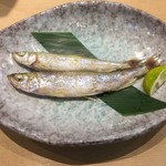 三代目 まる天 - 北海道鵡川産 本ししゃもの塩焼き 二本