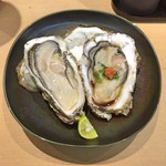 三代目 まる天 - 三陸 生ガキ（すだち + ポン酢）