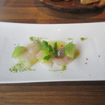 ファームレストラン クオーレ - [ランチ]釧路のソイとシャインマスカットのカルパッチョ