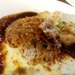 ウチョウテン - メンチカツ　断面