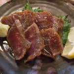 オカヤ食堂 - まぐろづけです。醤油の味が良く染み込んでいました☆