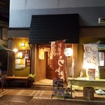 Musashino udon mugiwara - 商店街にあります