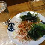 いっさ - 大根サラダ＋小松菜