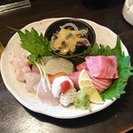 なべいち - 名物「魚の気持ち盛り」