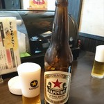なべいち - ビールは赤星！
