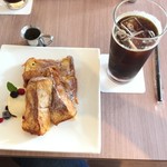 グランマーブル ファクトリーカフェ - マーブルフレンチトースト （ マーブルデニッシュ ）