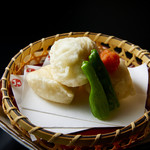 臼杵ふぐ 山田屋 - 白子天ぷら