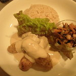 VEGAN Healing Cafe - テンペのソーセージ　￥1000