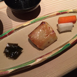 みかん - 焼き魚。