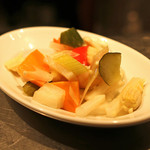 vivo daily stand - 野菜のピクルス