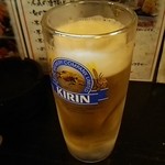 かくれ庵 まるいち - 生ビール