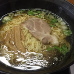 中国四川料理 天府仙臺 - 2017年10月。Bランチのあっさり醤油ラーメン。