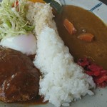 こくわ屋 藤兵衛 - 半ハンカレー