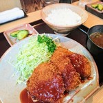 とん八 - ヒレカツ定食