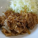 らーめん 梵天 今市店 - 生姜焼きアップ