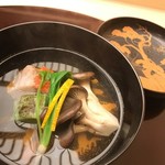 季節料理　なかしま - 相模湾の金目鯛と天然シメジ