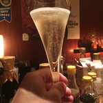 シャンパン&醤油バー フルートフルート - 贅沢なシャンパーニュも飲みましたよ〜