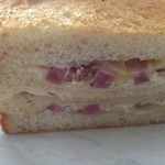 ブーランジェリー・ゼロサンゴ - 2017年10月中旬 ホットサンド 美味し！