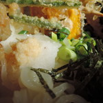 うどん満月 - 大根おろしはふんわりやわらかく仕上げてた。 　量もやや多めで嬉しい。