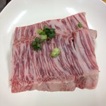 炭火焼肉 寿苑 - カルビ　その１