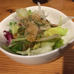 焼鳥 せんみょう - コースのサラダ