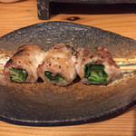 焼鳥 せんみょう - 九条ネギ豚巻き