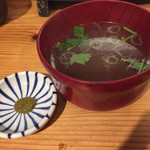 焼鳥 せんみょう - コースのスープ
