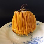 ル・パティシエ ヨコヤマ - かぼちゃモンブラン（410円）