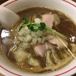 麺尊 RAGE - ＊煮干しそば（ハード）＠750円（税込）※ハードタイプは【限定メニュー】