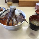 活いか踊り丼（1,890円）_2017年9月