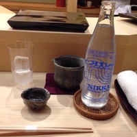 日本橋蛎殻町 すぎた - セッティング 水