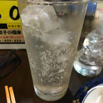 餃子の福来 - レモンサワー（¥380）