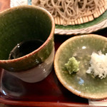 志蕎庵 江月 - 蕎麦つゆ