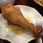 Kachou Fuugetsu - 鳥肉です。すぐにほぐれて食べやすいです。