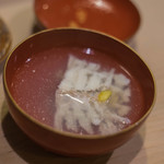 うを徳 - 鮃（ひらめ）潮汁（うしほじる）