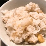 旬菜食健 ひな野 - 栗ご飯