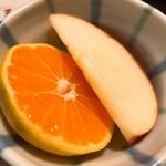 旬菜食健 ひな野 - みかんとりんご