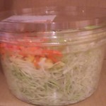 ディオ - フレッシュサラダ ※高さあり。量的にたくさんはいっています。(2017.10.14)