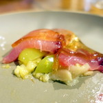 ドンブラボー - 鰤のカルパッチョ