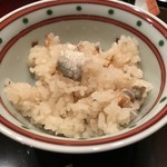 まき村 - 鮎御飯（二膳目）