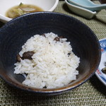 かたつむり - むかご御飯