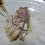 かたつむり - 足が一個入っていました