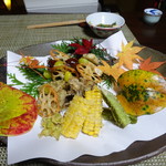 かたつむり - 天ぷら