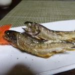 かたつむり - イワナの塩焼き