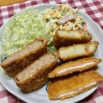 アイザワミート - 軽くリベイクしてから盛り付けました！！