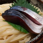 ラーメン巌哲 - 創作塩つけ麺「真鯖」(過去の限定)